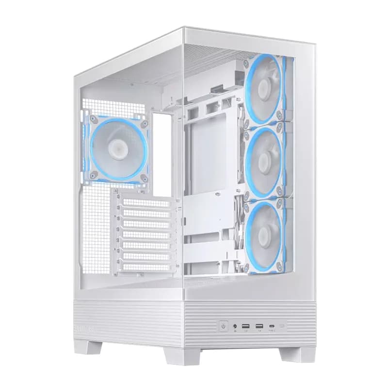 CS AS A31 PLUS ATX WHITE ARGB